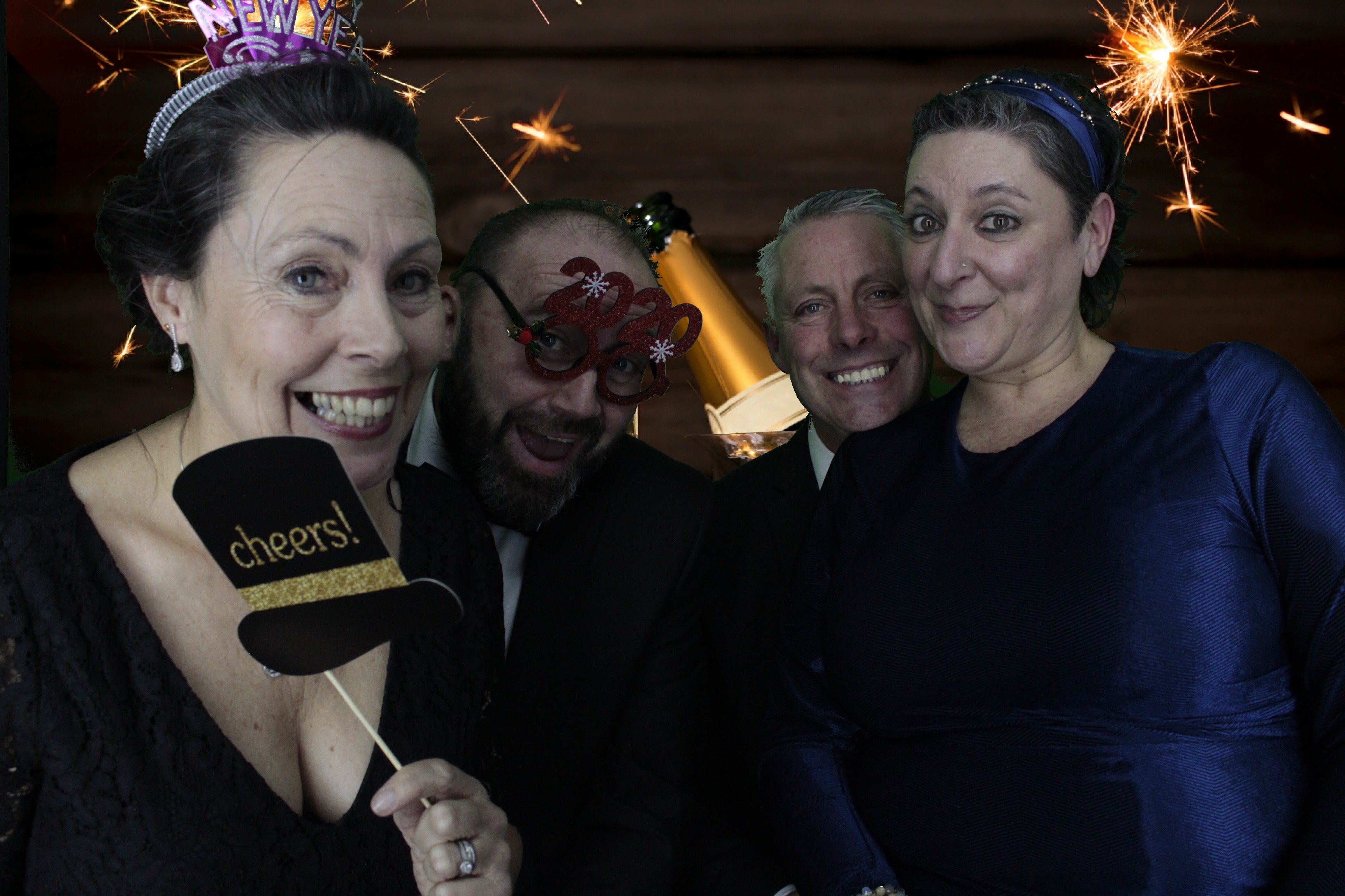 NYE Party | View more photos from the event at gallery.myphotoboothexperience.co.uk/u/MyPhotoBoothExperienceLtd/NYE-Party